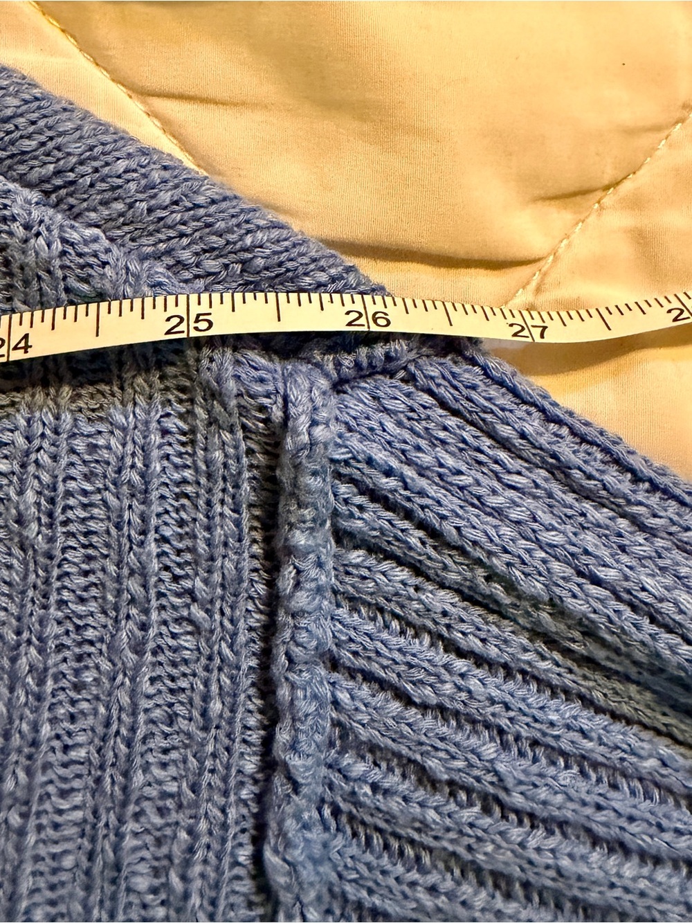 BDG Cropped Ribbed Button-Up Cardigan in Blue - Picture 8 of 8